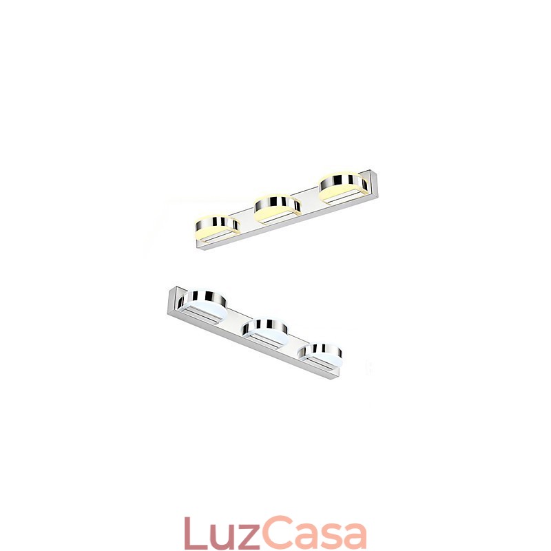 Iluminação de banheiro Wall Washers Luzes de parede de leitura Mini estilo moderno contemporâneo Metal