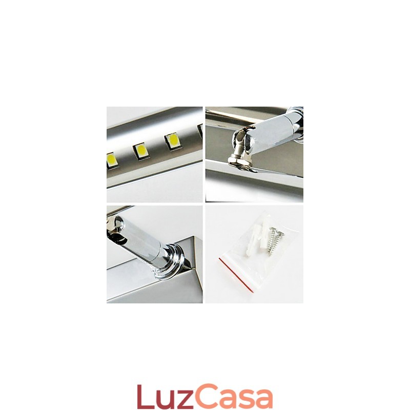 Espelho de luz frontal