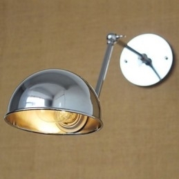 Arandelas de parede Luzes de balanço Luzes de parede de leitura Mini estilo rústico Lodge Metal