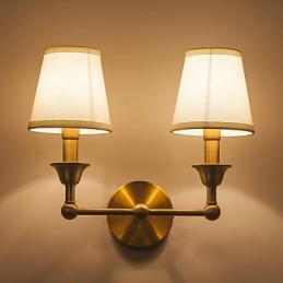 Mini Estilo Arandelas de Parede Country Metal