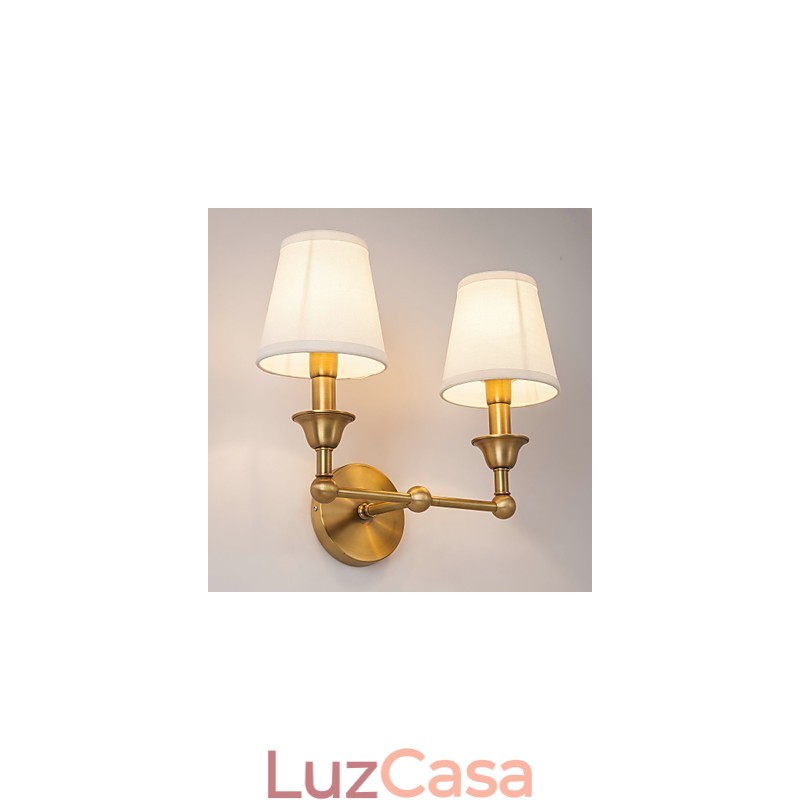 Mini Estilo Arandelas de Parede Country Metal