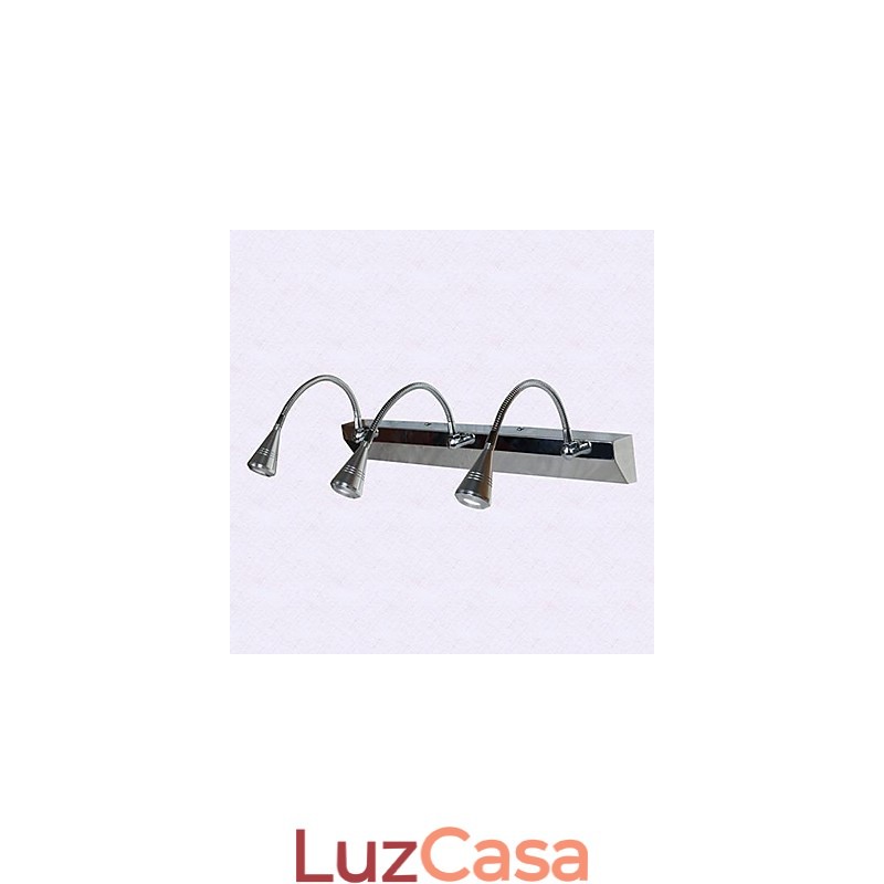 Apliques de parede de cristal Luzes de braço oscilante Luzes de parede de leitura Lodge rústico Metal
