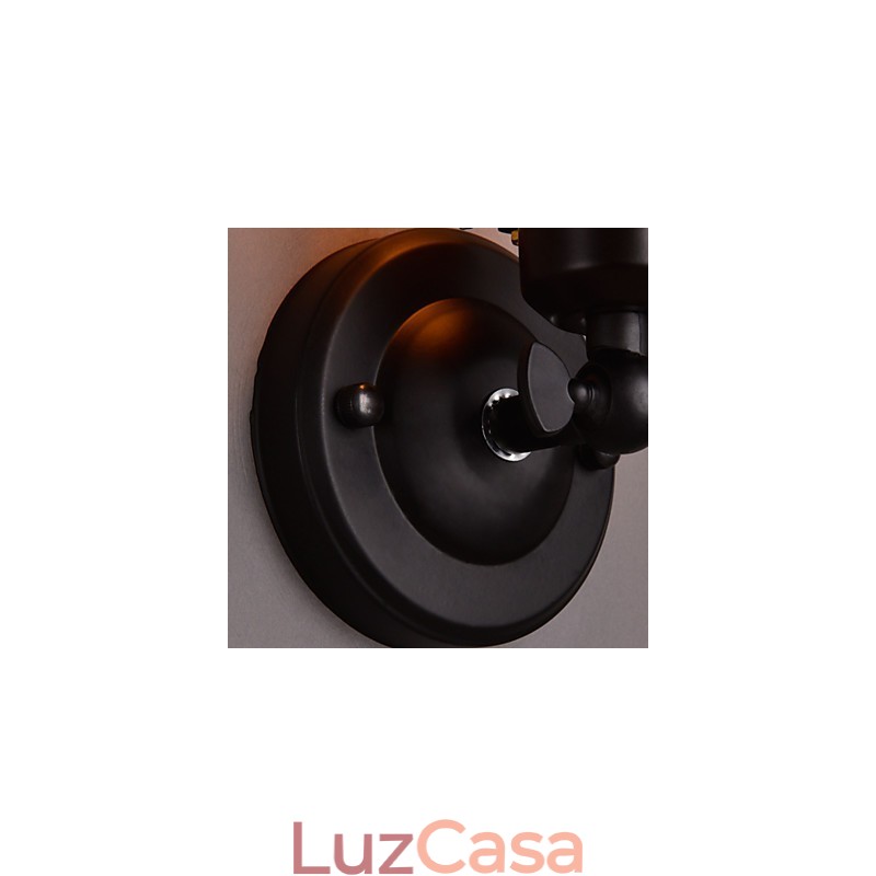 Luminária de parede Matel estilo luxo 1 luz