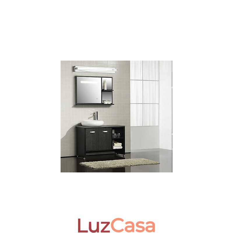 Luminária Espelho Aço Inox e Acrílico
