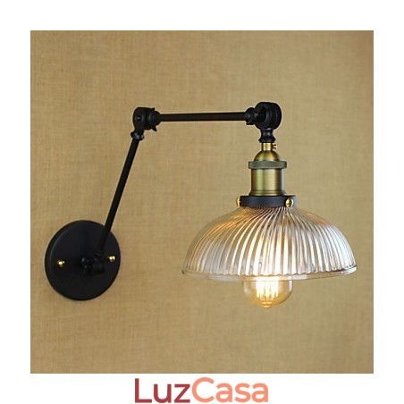 Arandelas de parede Luzes de balanço Luzes de parede de leitura Mini estilo rústico Lodge Metal Arandelas de parede Luzes de balanço Luzes de parede de leitura Mini estilo rústico Lodge Metal