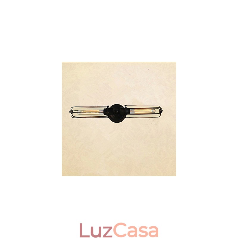 Luminária de parede tradicional clássica mini chaminé