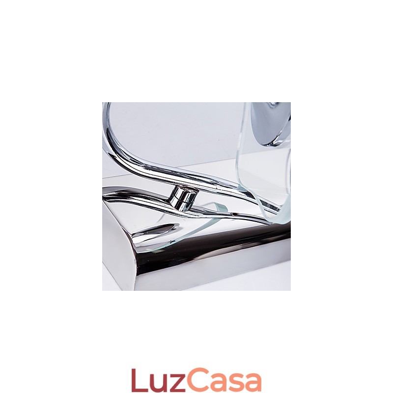Apliques de parede Iluminação de banheiro Moderno Contemporâneo Metal