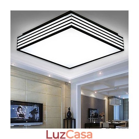 Contraído e contemporâneo preto e quadrado cúpula luz luz Contraído e contemporâneo preto e quadrado cúpula luz luz
