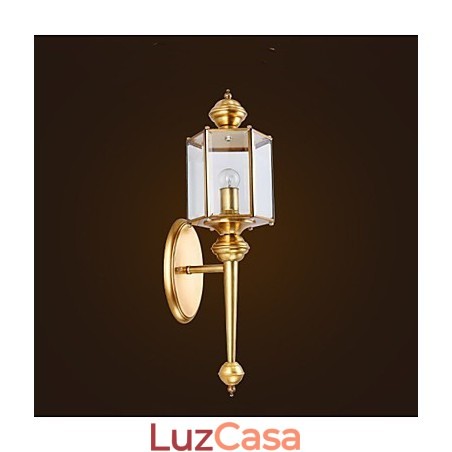 Lâmpada de jardim Lâmpada de cobre completa Lâmpada externa Lâmpada à prova d'água B Lâmpada de jardim Lâmpada de cobre completa Lâmpada externa Lâmpada à prova d'água B