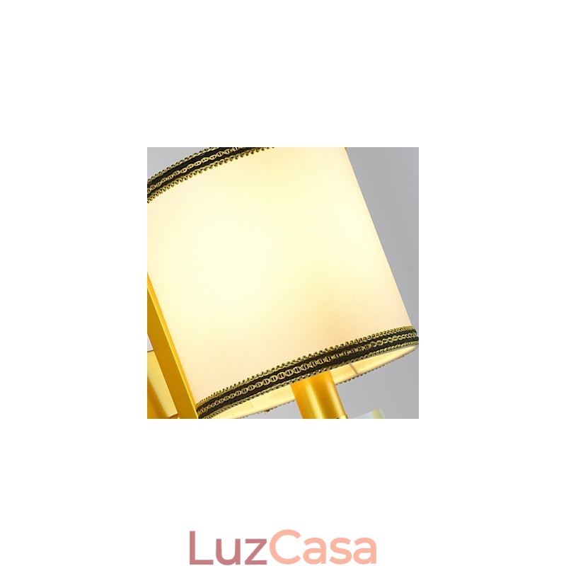 Apliques de parede tradicionais clássicos de metal