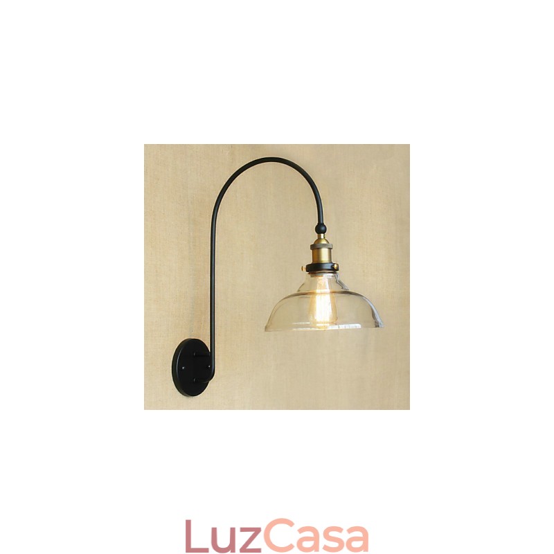 Apliques de parede Iluminação de banheiro Luzes de parede externas Luzes de parede de leitura Tradicional Clássico Metal