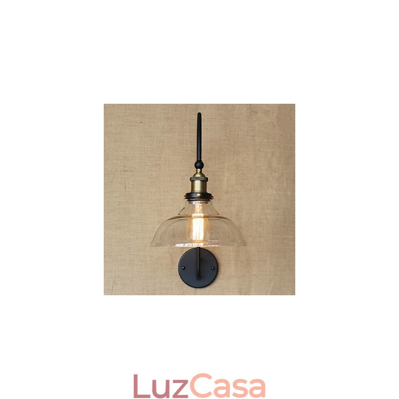 Apliques de parede Iluminação de banheiro Luzes de parede externas Luzes de parede de leitura Tradicional Clássico Metal