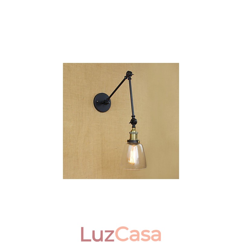 Aplique decorativo de parede em bronze antigo