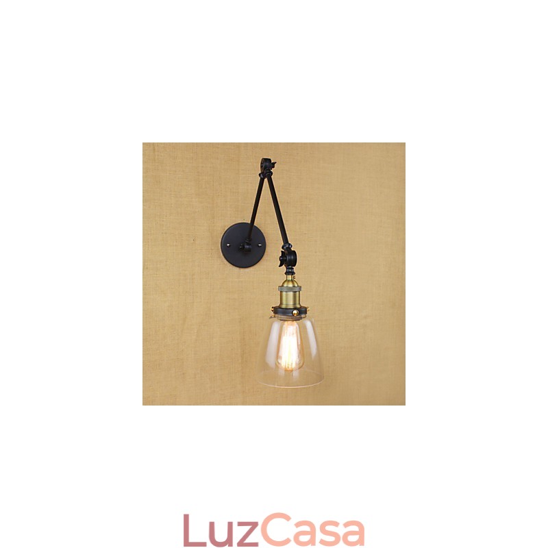 Aplique decorativo de parede em bronze antigo