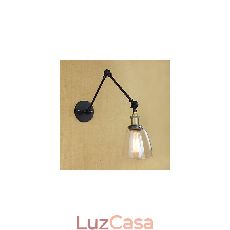Aplique decorativo de parede em bronze antigo
