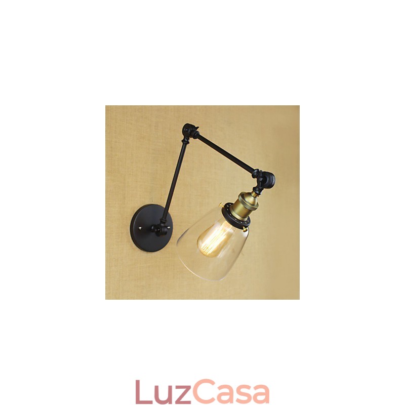 Aplique decorativo de parede em bronze antigo