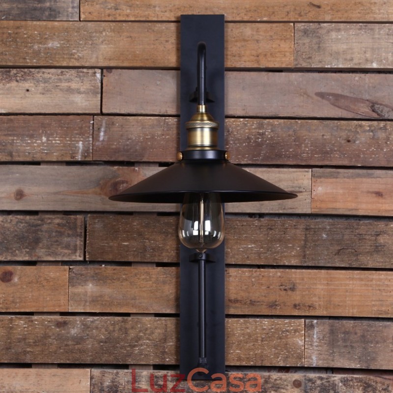 Novo Loft Retro DIY Industrial Vintage Luminária de parede Luminária de parede