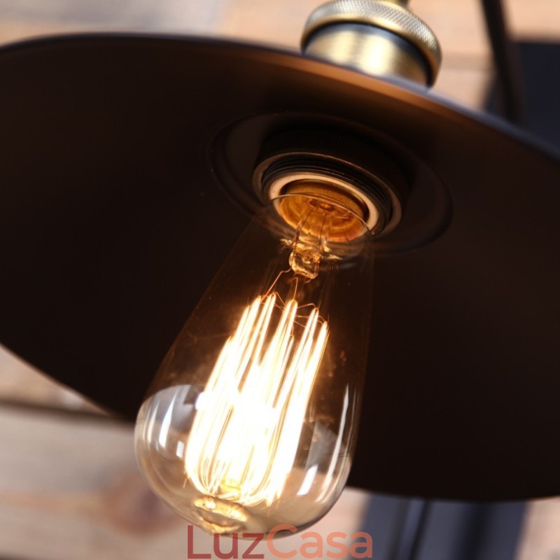 Novo Loft Retro DIY Industrial Vintage Luminária de parede Luminária de parede