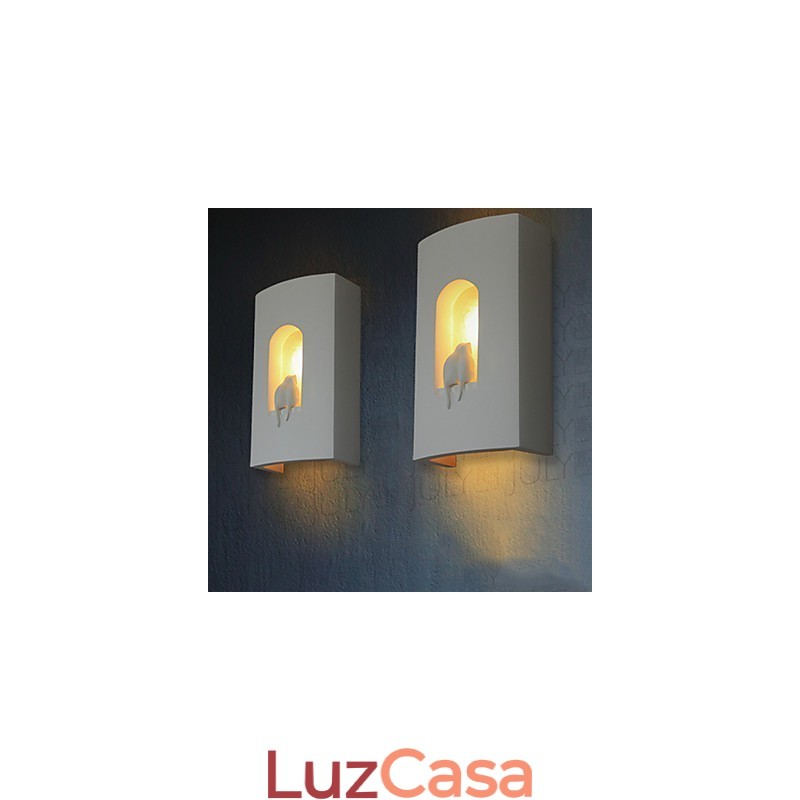 Luminária de parede moderna branca e moderna Luminária de parede de cabeceira Luminária de parede com espelho Luminária de parede para quarto