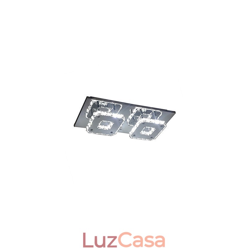 Montagem embutida de metal galvanizado contemporâneo moderno