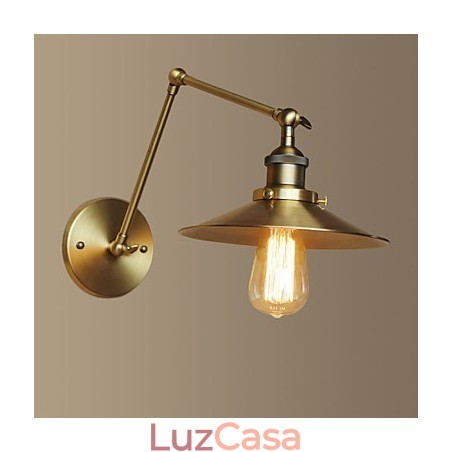 Apliques de parede estilo industrial americano Max Apliques de parede estilo industrial americano Max