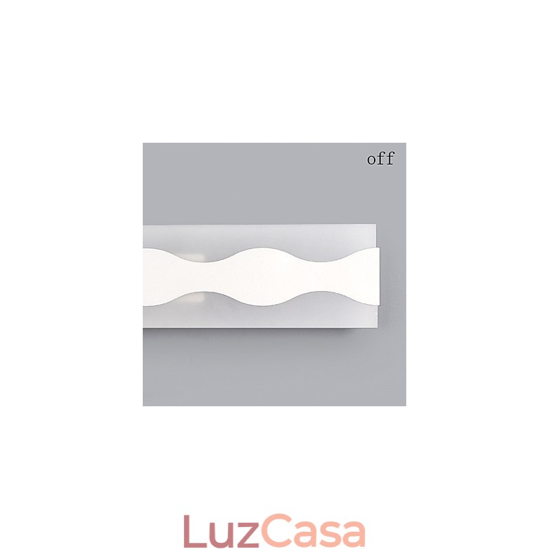 Apliques de parede Iluminação de banheiro Moderno Contemporâneo PVC