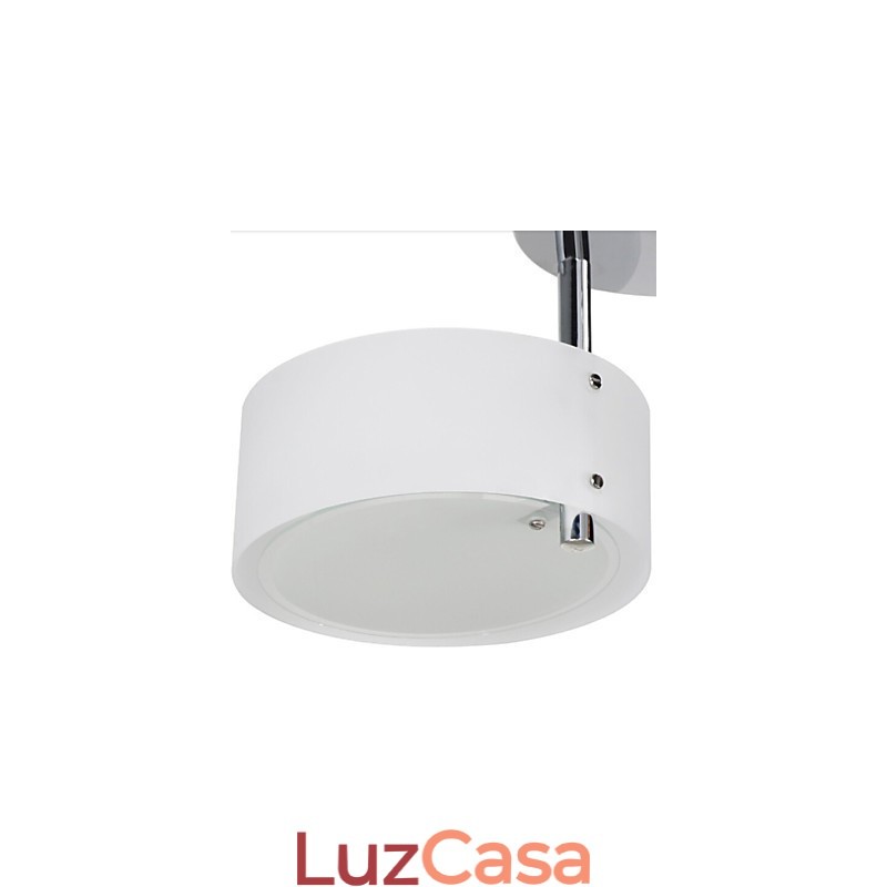 Luminária de teto moderna contemporânea embutida com 7 luzes de metal