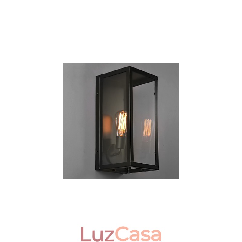 Luminária de parede de cabeceira de ferro retrô Village Pastoral Living Room Luminária de parede para sala de jantar