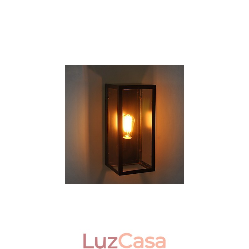 Luminária de parede de cabeceira de ferro retrô Village Pastoral Living Room Luminária de parede para sala de jantar