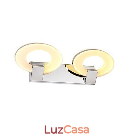 Iluminação de banheiro Wall Washers Luzes de parede de leitura Mini estilo moderno contemporâneo Metal Iluminação de banheiro Wall Washers Luzes de parede de leitura Mini estilo moderno contemporâneo Metal