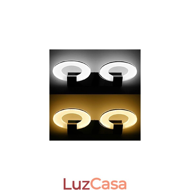 Iluminação de banheiro Wall Washers Luzes de parede de leitura Mini estilo moderno contemporâneo Metal