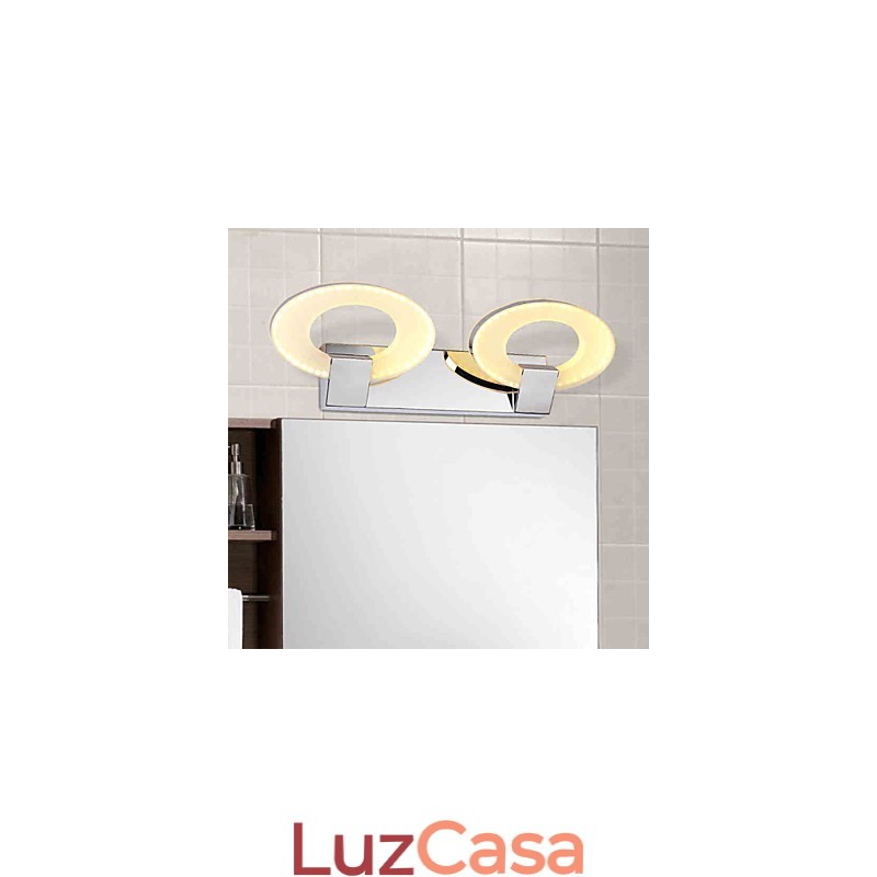 Iluminação de banheiro Wall Washers Luzes de parede de leitura Mini estilo moderno contemporâneo Metal