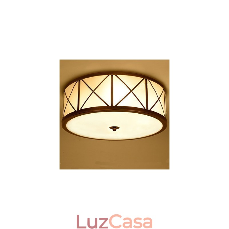 Lâmpada de cobre completa Lâmpada Lâmpada C