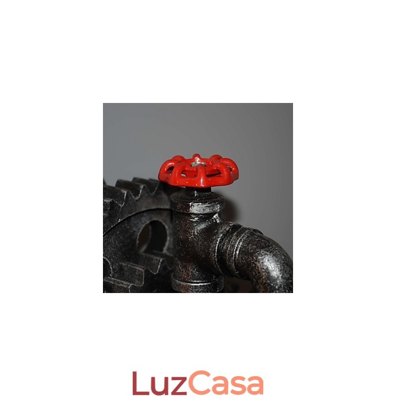 Luminária de parede criativa para restaurante, bar, corredor, luminária de parede, loft, equipamento industrial, personalidade para fazer os velhos canos de água