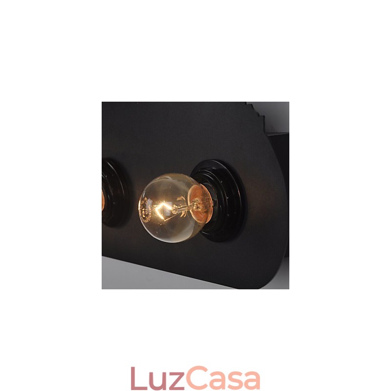 4 luzes American Village Pastoral LOFT estilo quarto corredor ferro retro lâmpadas de parede