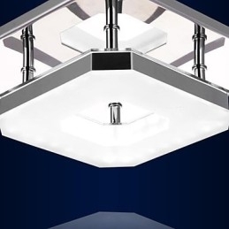Luminárias de parede embutidas modernas contemporâneas de metal