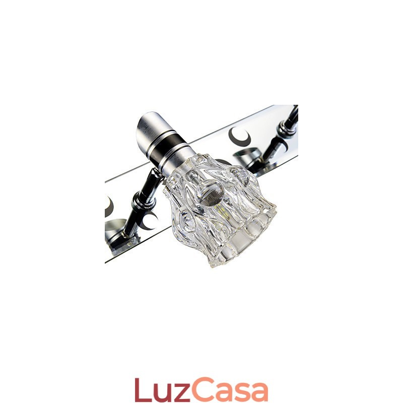 Nova chegada iluminação de parede de lavagem lâmpada branca de cor única para espelho frontal ferragens placa de metal luz de parede de banheiro