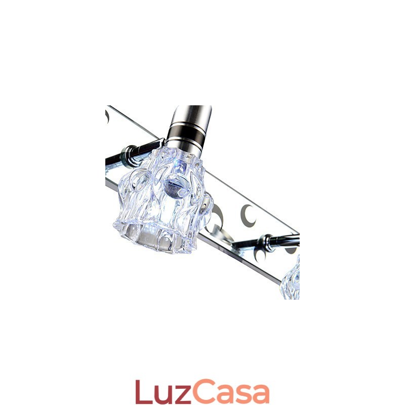Nova chegada iluminação de parede de lavagem lâmpada branca de cor única para espelho frontal ferragens placa de metal luz de parede de banheiro