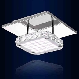 Luminárias de parede embutidas modernas contemporâneas de metal