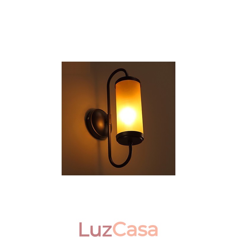 Contratado e contemporâneo American Country Restaurando maneiras antigas Candlestick Wall Lamp Lights