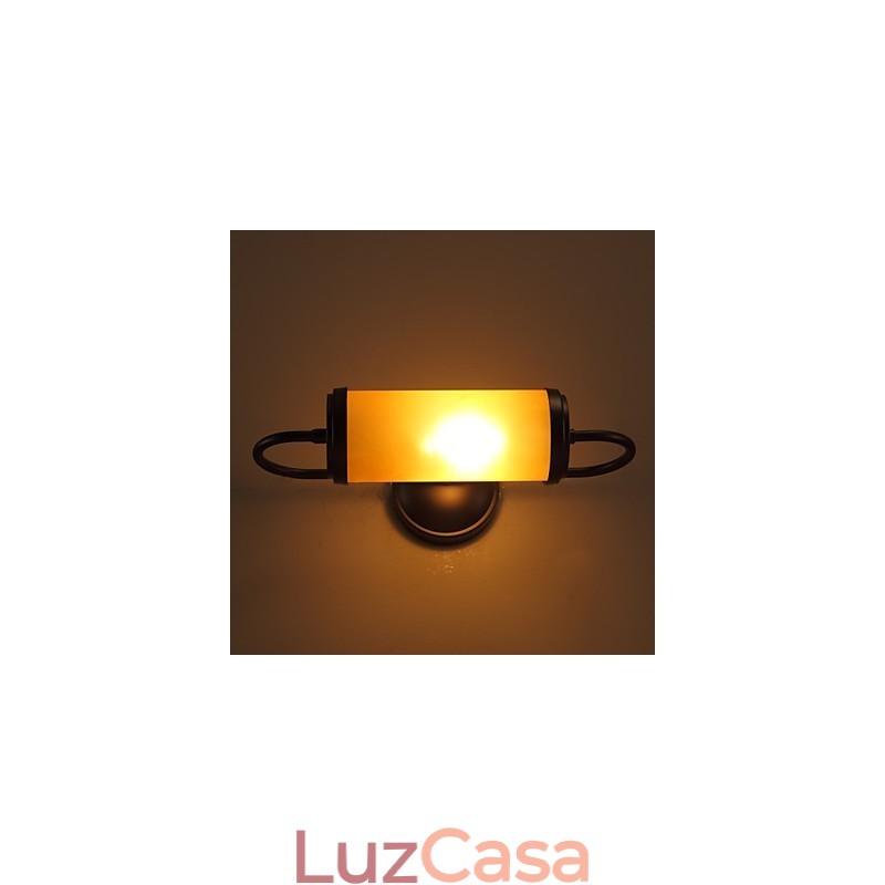 Contratado e contemporâneo American Country Restaurando maneiras antigas Candlestick Wall Lamp Lights