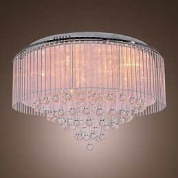 Moderno Contemporâneo Cristal Galvanizado Montagem Embutida