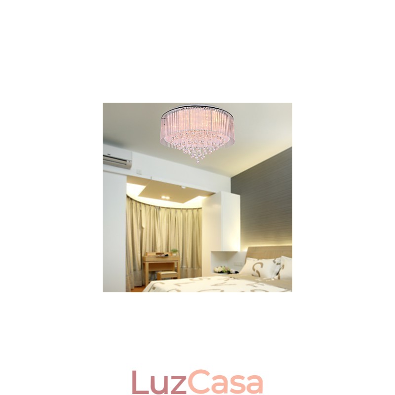Moderno Contemporâneo Cristal Galvanizado Montagem Embutida