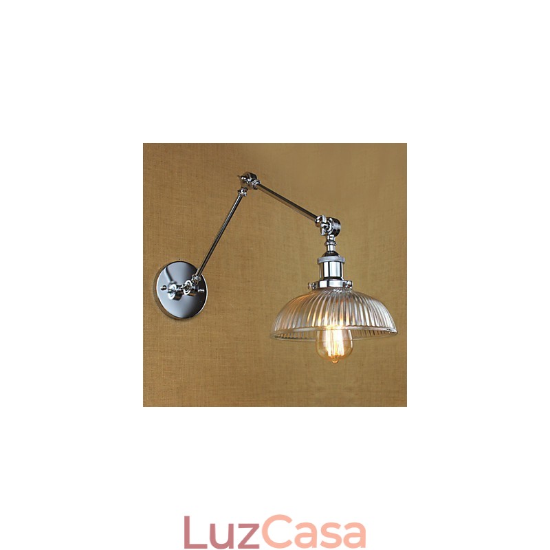 Apliques de parede Iluminação de banheiro Luzes de parede externas Luzes de parede de leitura Modernas contemporâneas Vidro