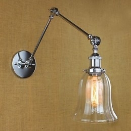 Apliques de parede Iluminação de banheiro Luzes de parede externas Luzes de parede de leitura Modernas contemporâneas Vidro