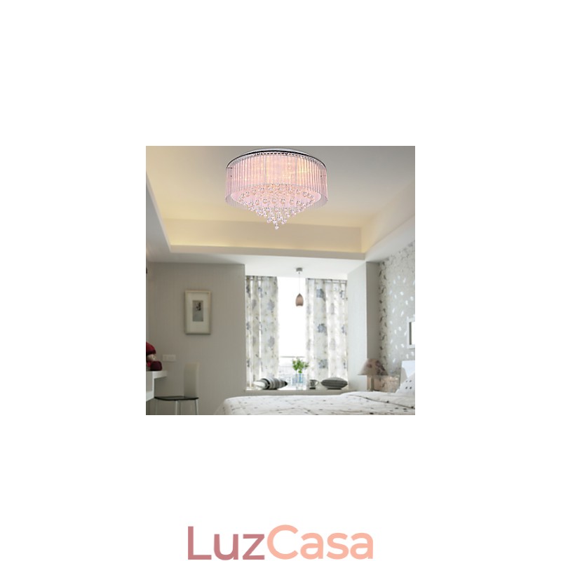 Moderno Contemporâneo Cristal Galvanizado Montagem Embutida