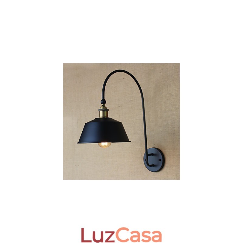 American Country LOFT Industrial Machinery Light Wind Retro Villa Nostalgic Dining Room Ferro Luminária de parede decorativa
