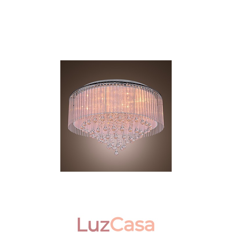 Moderno Contemporâneo Cristal Galvanizado Montagem Embutida