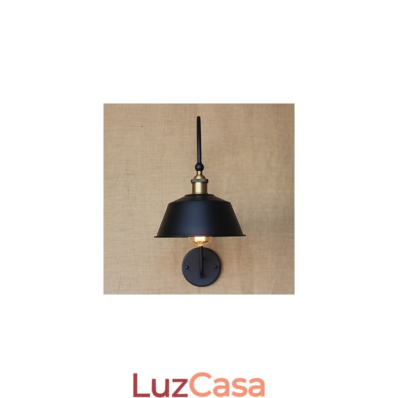 American Country LOFT Industrial Machinery Light Wind Retro Villa Nostalgic Dining Room Ferro Luminária de parede decorativa