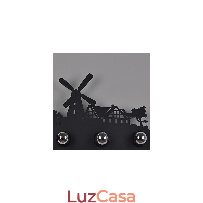 4 luzes American Village Pastoral LOFT estilo quarto corredor ferro retro lâmpadas de parede